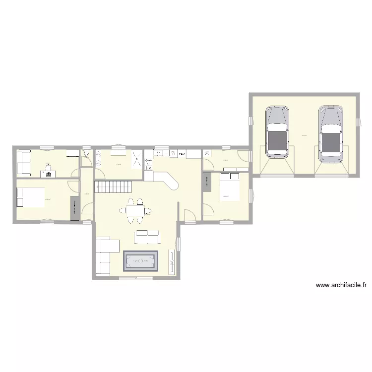maison. Plan de maison. Plan de