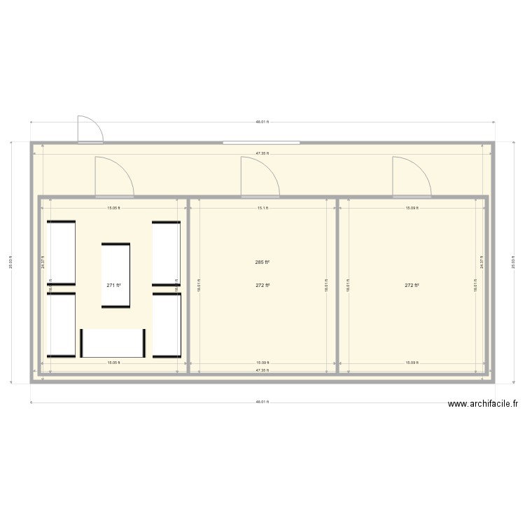 Nugget. Plan de 0 pièce et 0 m2