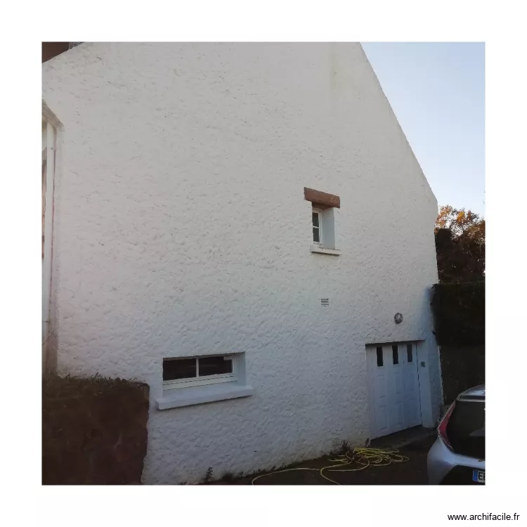 Pignon Nord. Plan de Pignon Nord. Plan de