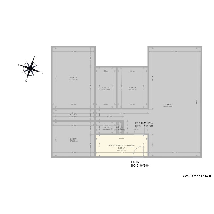 GALLU. Plan de 0 pièce et 0 m2