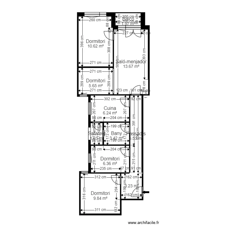 ED MONCEL C BONAVENTURA RIBERAYGUA 17. Plan de 