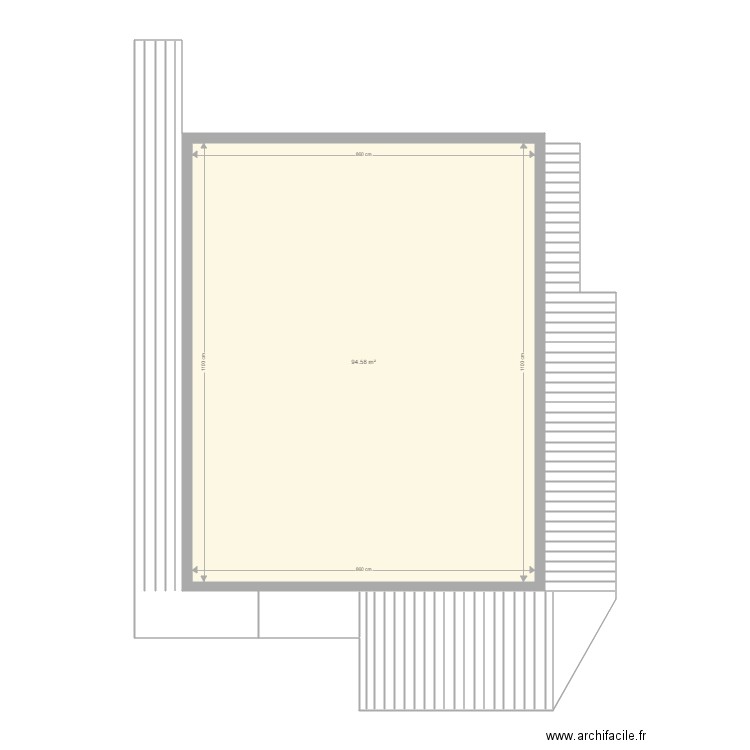 plan de masse Nant v1. Plan de 0 pièce et 0 m2