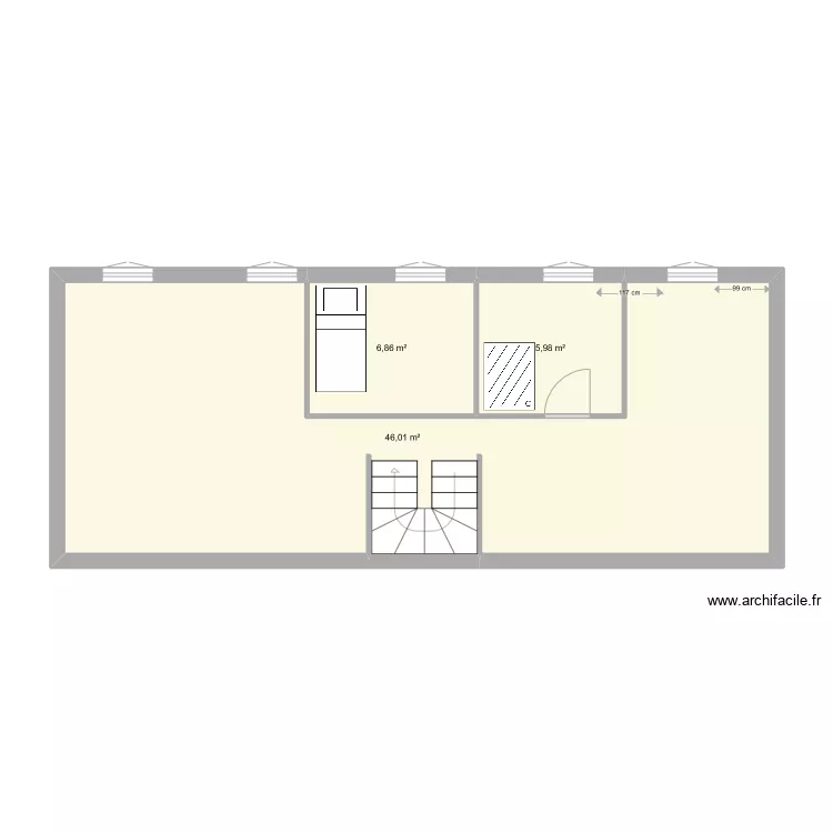 EtageMaison. Plan de 