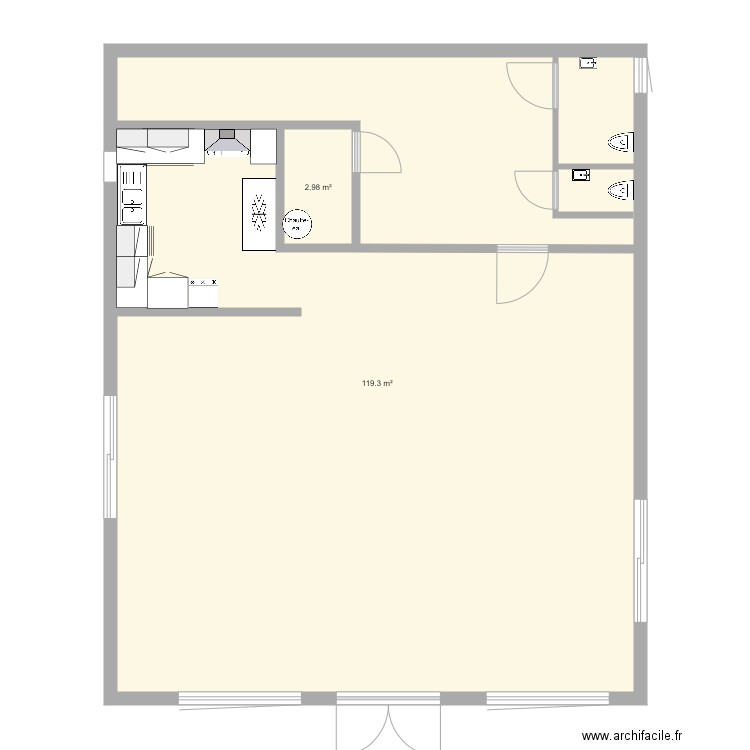 Montjoie gîte salles . Plan de 0 pièce et 0 m2