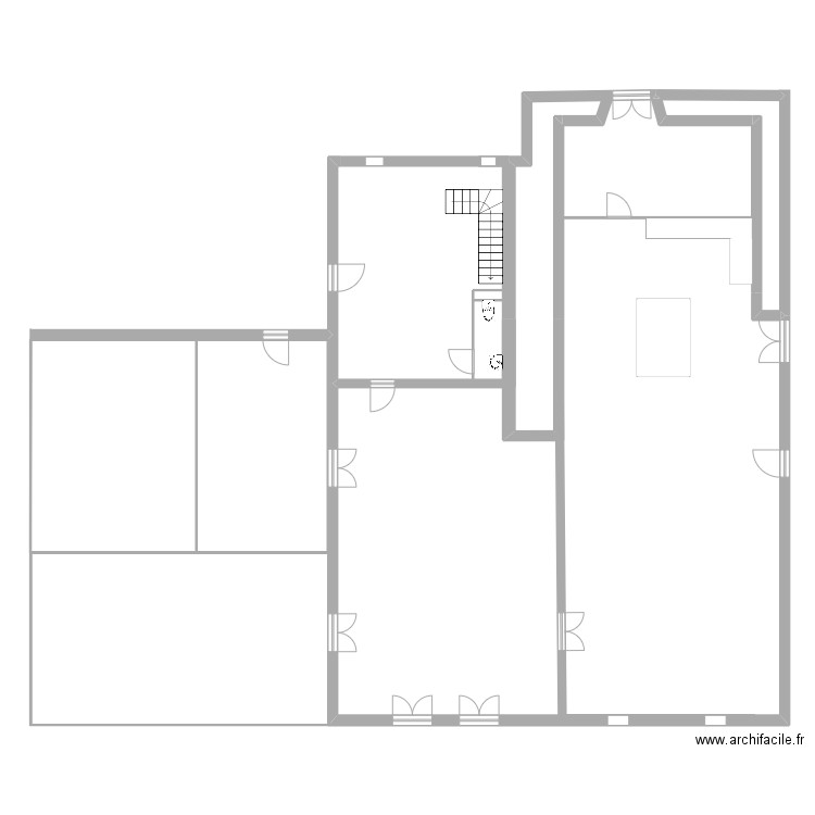 Plan La Roussie. Plan de 0 pièce et 0 m2
