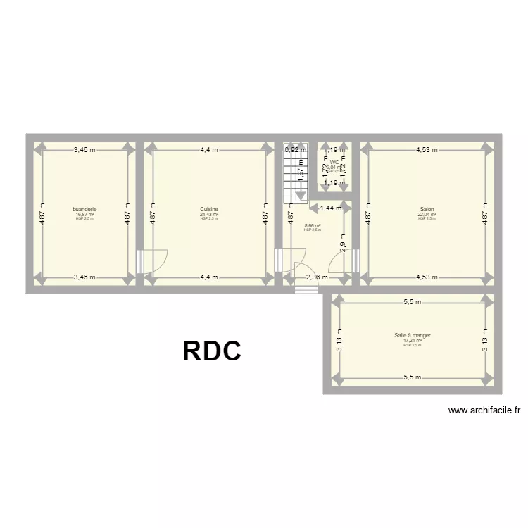 Christian Mignard. Plan de 0 pièce et 0 m2