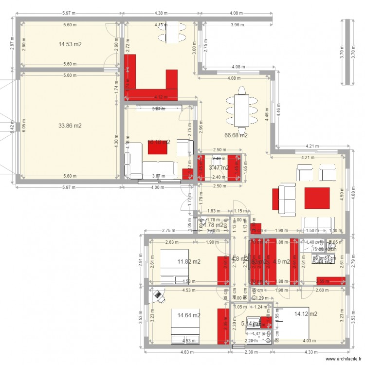 dernier. Plan de 0 pièce et 0 m2