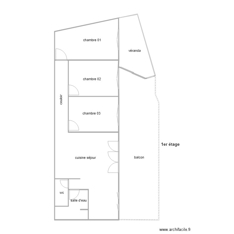 briot. Plan de 0 pièce et 0 m2