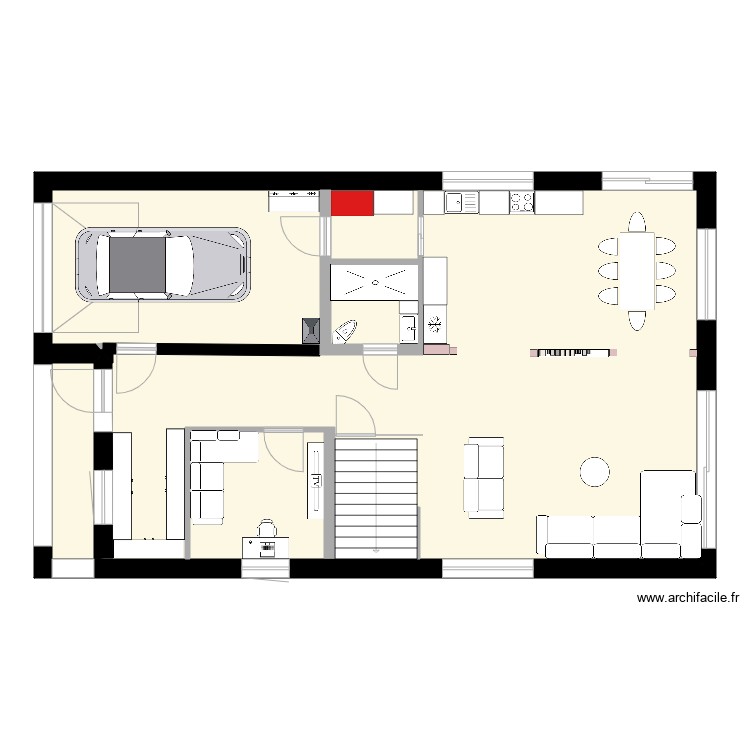 PARTER sans ext v2. Plan de 0 pièce et 0 m2