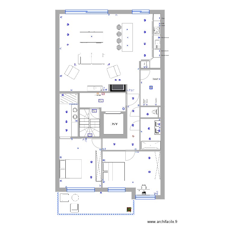 4 étage maitryse domo. Plan de 0 pièce et 0 m2