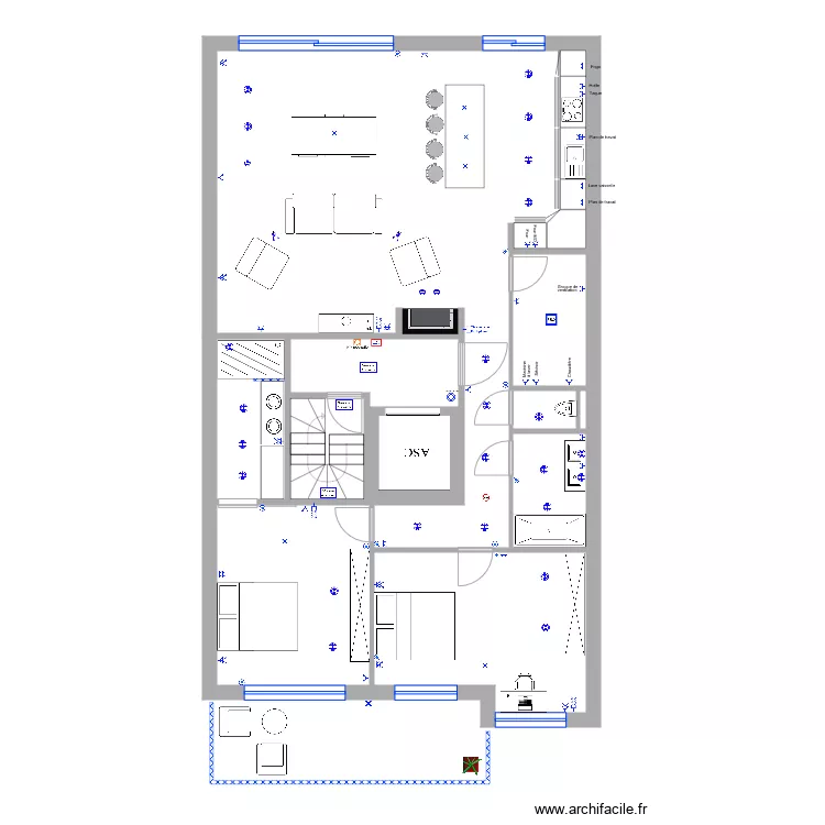 4 étage maitryse domo. Plan de 4 étage maitryse domo. Plan de