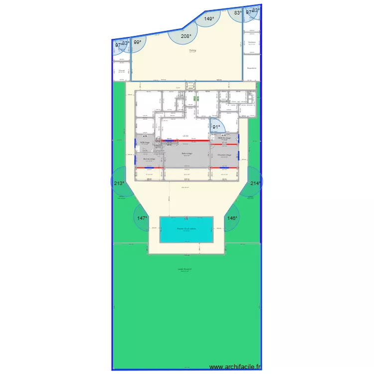 A LG 30. Plan de 