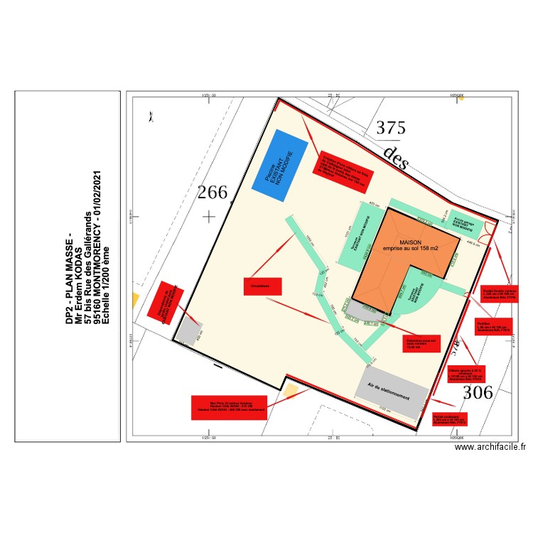 MASSE KODAS 12 2020. Plan de 0 pièce et 0 m2