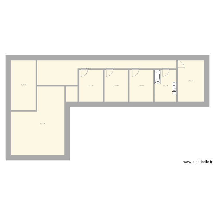 Maison L. Plan de 0 pièce et 0 m2