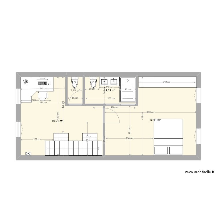 MuretBarry1EEscalier4SDB3. Plan de 0 pièce et 0 m2