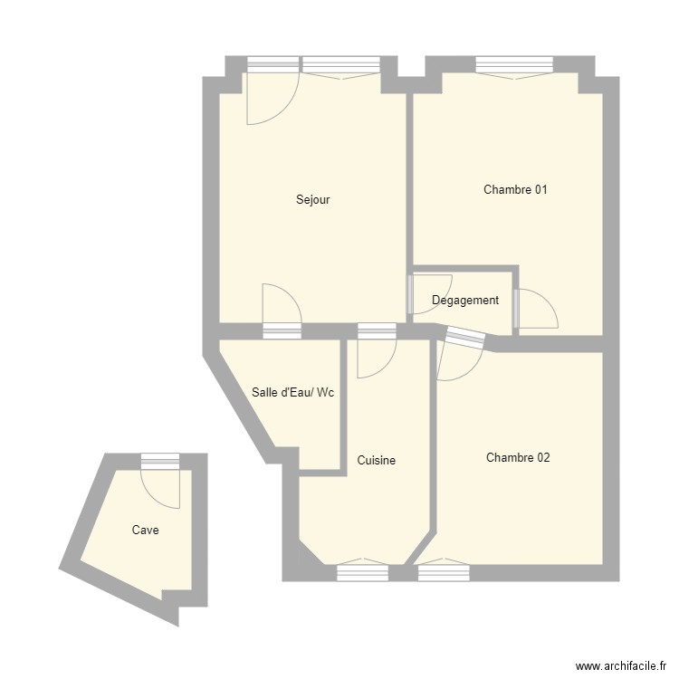 780807703-HOUILLES-SCILESQUATRE-CROQUIS-A. Plan de 0 pièce et 0 m2