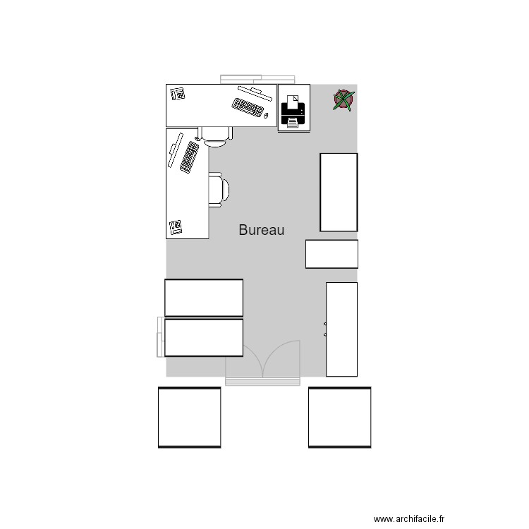 Bureau Qualité 2ème. Plan de 0 pièce et 0 m2