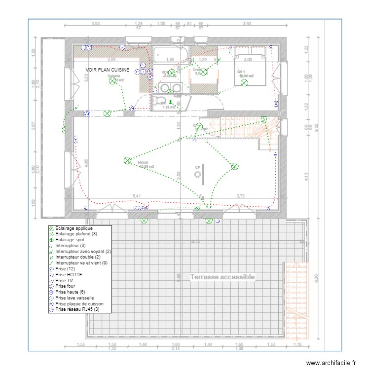 venele etage  1. Plan de 0 pièce et 0 m2