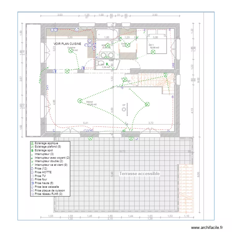 venele etage 1. Plan de venele etage 1. Plan de