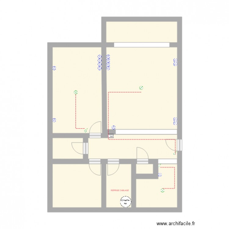 GDA VILLENEUVE. Plan de 0 pièce et 0 m2