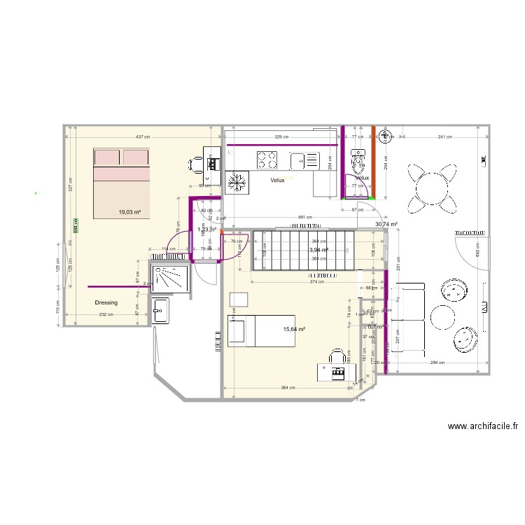 Theys appart alt AB. Plan de 0 pièce et 0 m2