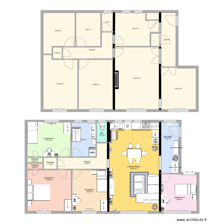Lorient 11 vauban final. Plan de 0 pièce et 0 m2