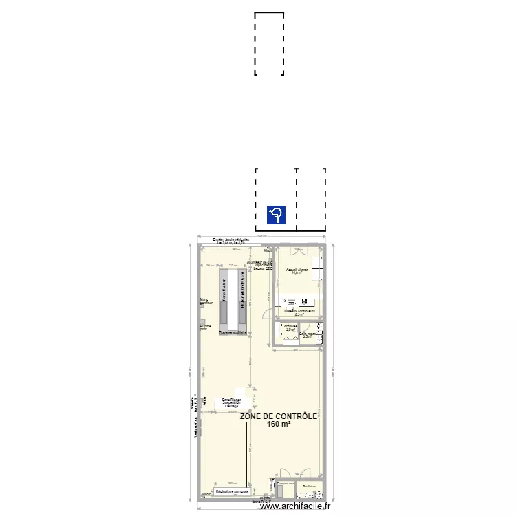 CCT VL NR CTAM MANOSQUE. Plan de 