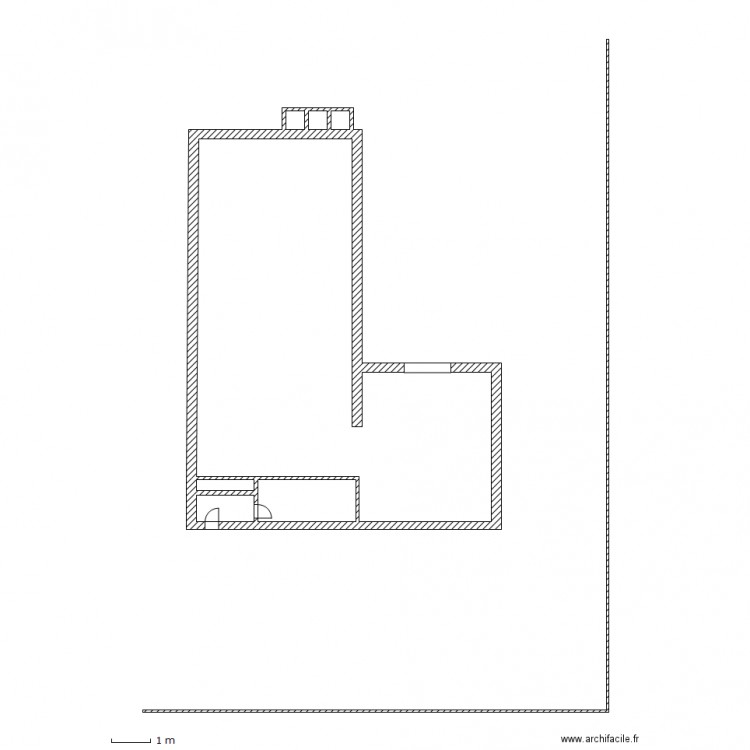 Estrade. Plan de 0 pièce et 0 m2