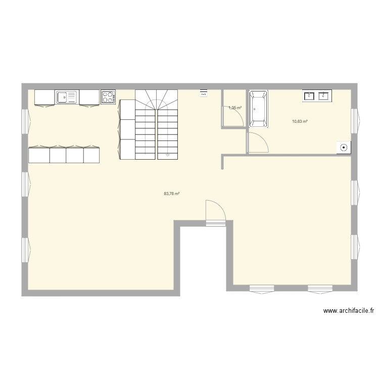 illes sur tet appart 2. Plan de 0 pièce et 0 m2