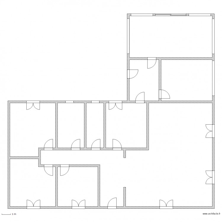 Monnerais. Plan de 0 pièce et 0 m2
