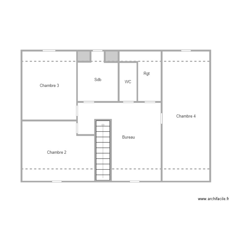 ETAGE SAVIGNY. Plan de 0 pièce et 0 m2