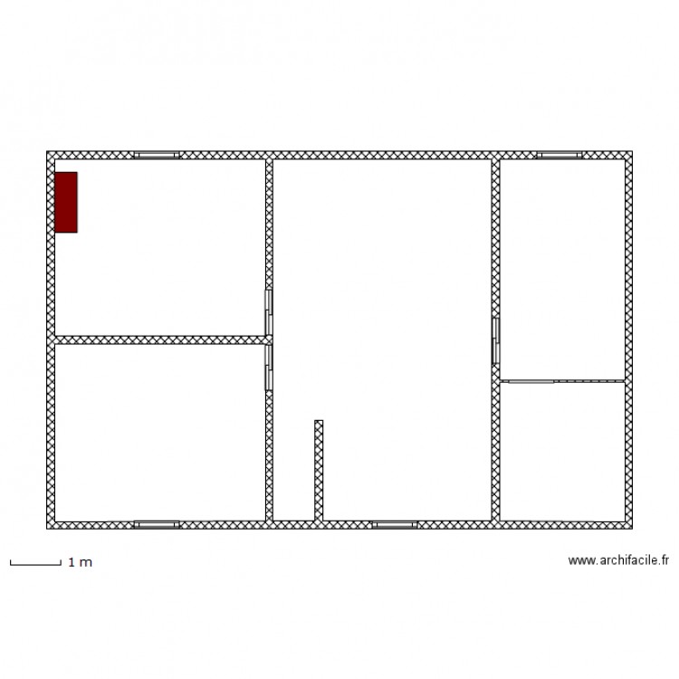 Combles 001. Plan de 0 pièce et 0 m2