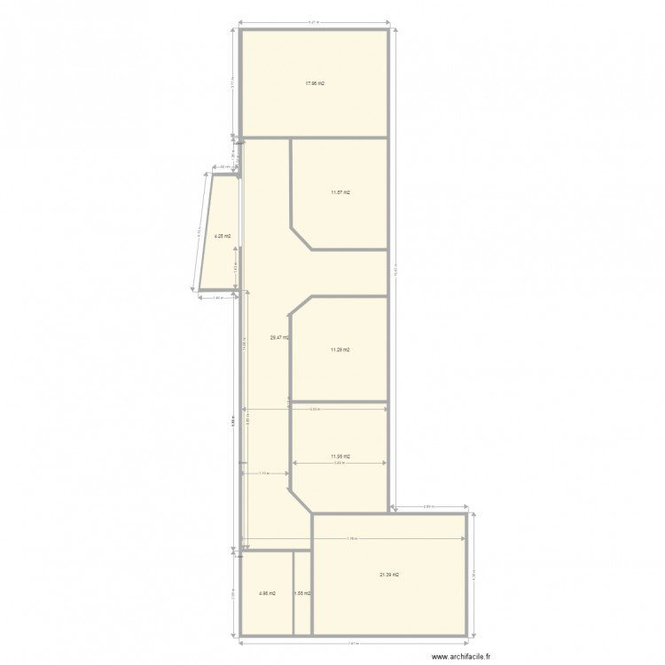 gan chirol. Plan de 0 pièce et 0 m2