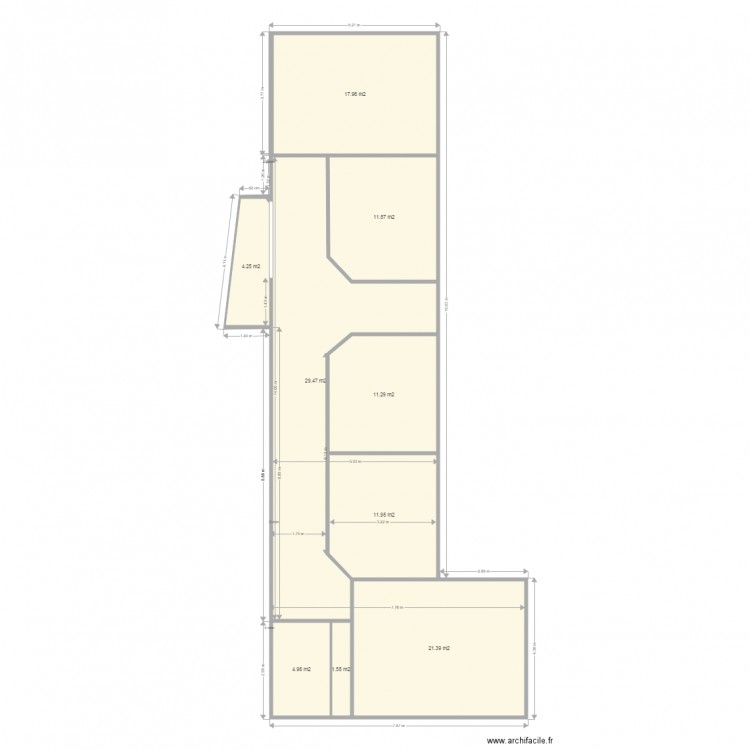 gan chirol. Plan de 0 pièce et 0 m2