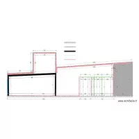 Casa Di Manolo PLAN COUPE compl&egrave;te niveau toilette