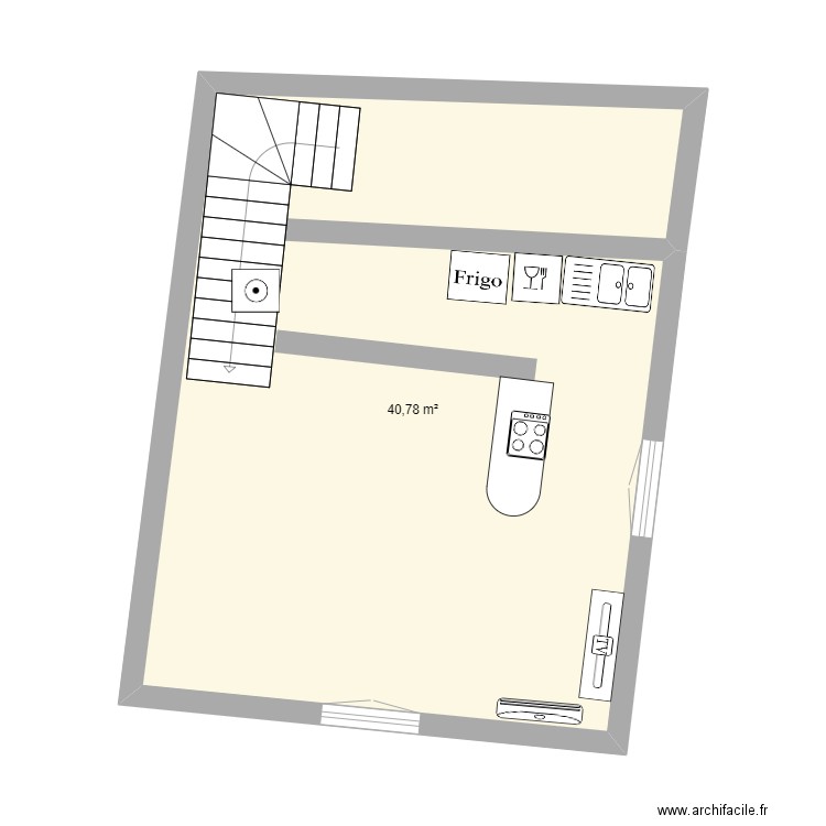 TOUET 2. Plan de 0 pièce et 0 m2