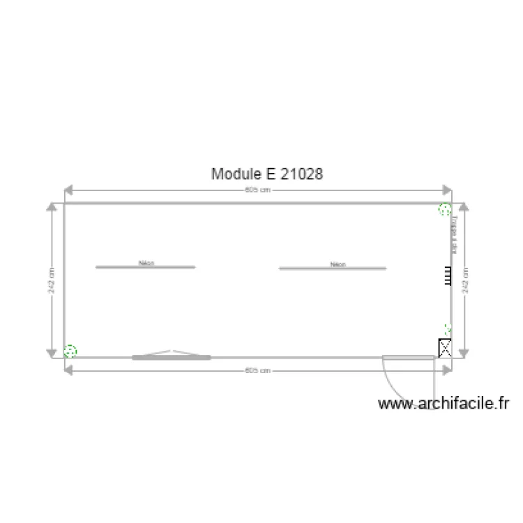 Module E21028. Plan de 