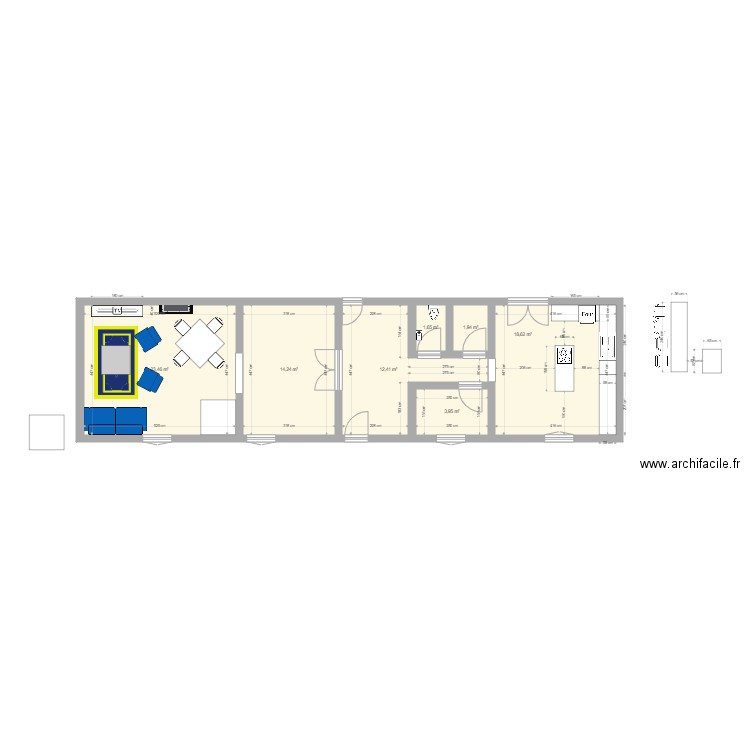 arcenant meuble. Plan de 0 pièce et 0 m2