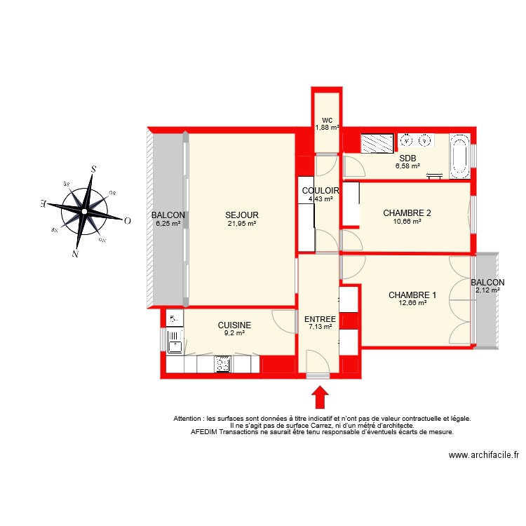 BI 7329 ef. Plan de 0 pièce et 0 m2