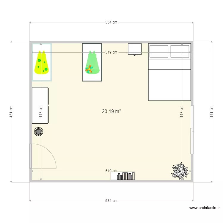 Maison Noemie. Plan de 
