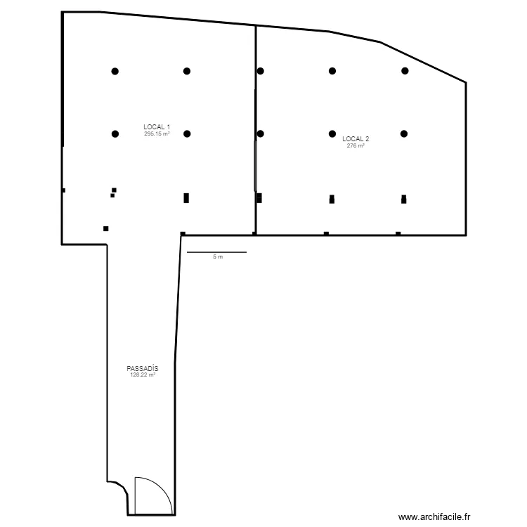 LES FEIXES DELS PONTS ED 3 LOCAL SUTERRANI 2 AIXIRIVALL SANT JULIA. Plan de LES FEIXES DELS PONTS ED 3 LOCAL SUTERRANI 2 AIXIRIVALL SANT JULIA. Plan de