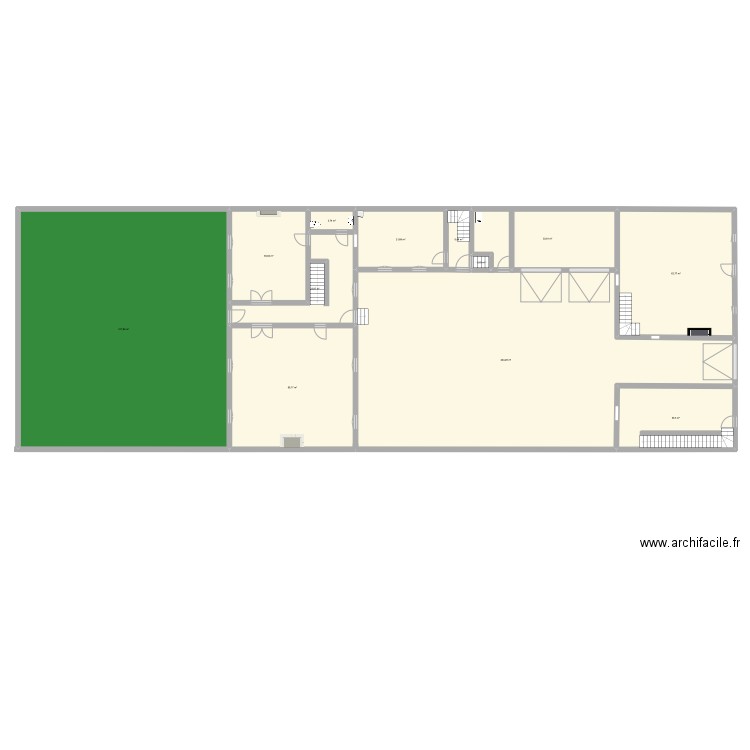 Maciet RDC. Plan de 0 pièce et 0 m2