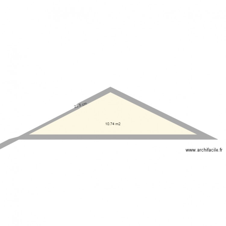 EXEMPLE COTATION. Plan de 0 pièce et 0 m2