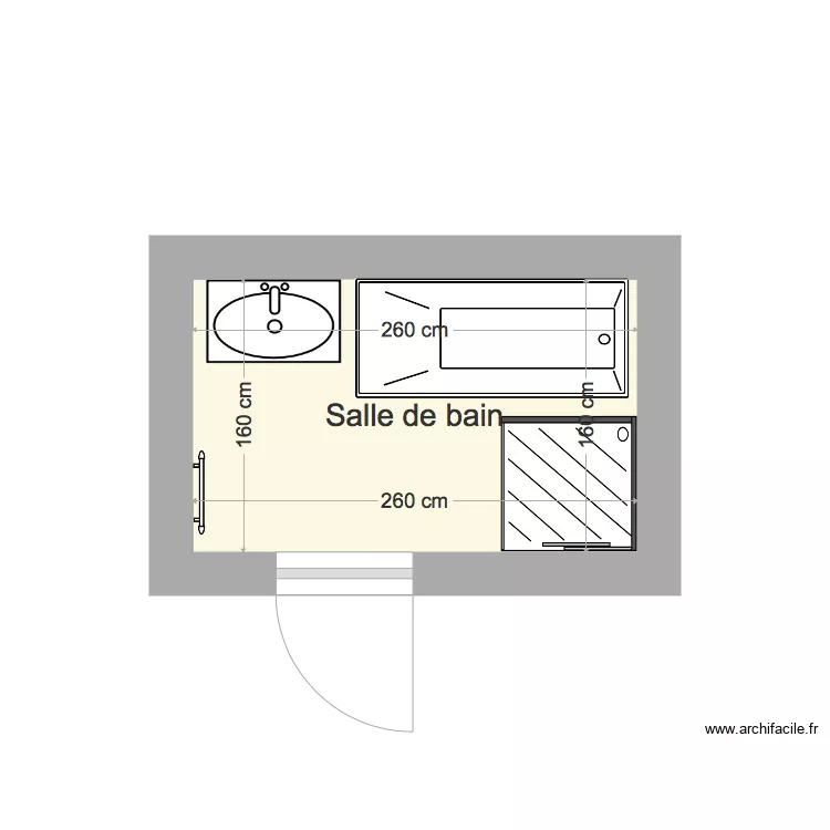 SDB Leveau. Plan de 