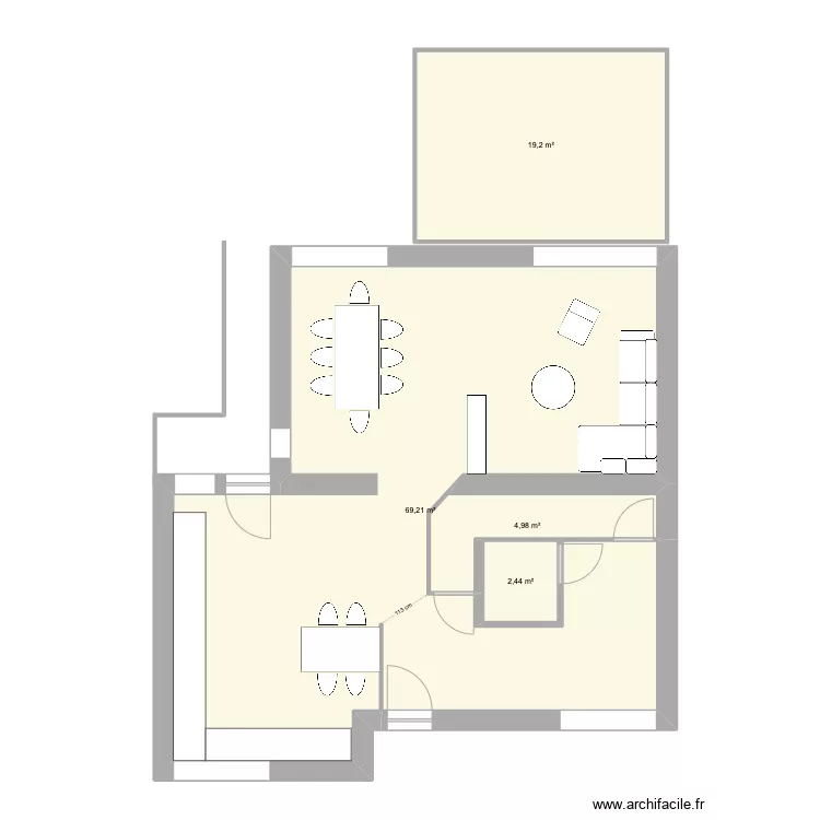 MAISON CHATEAUVERT AT. Plan de 