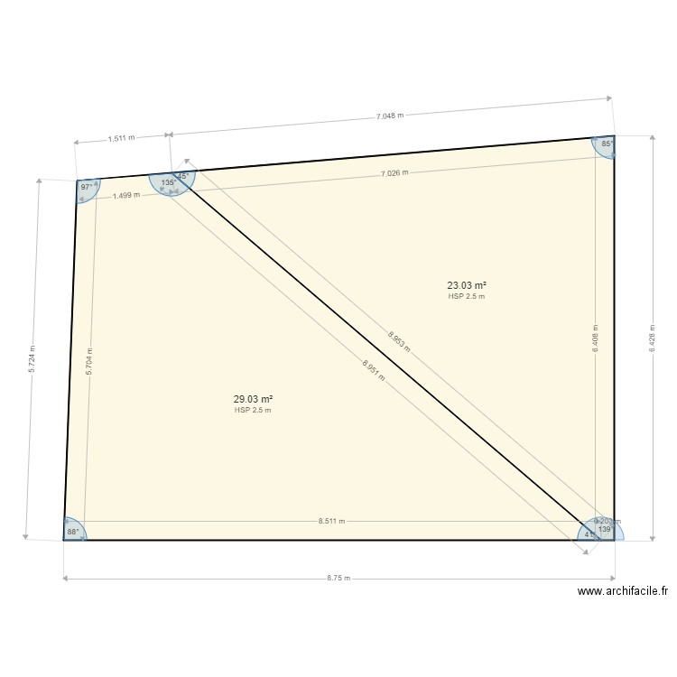 VERNET. Plan de 0 pièce et 0 m2