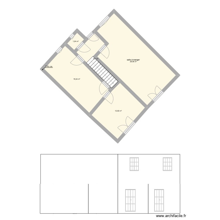 plan de maison. Plan de 0 pièce et 0 m2