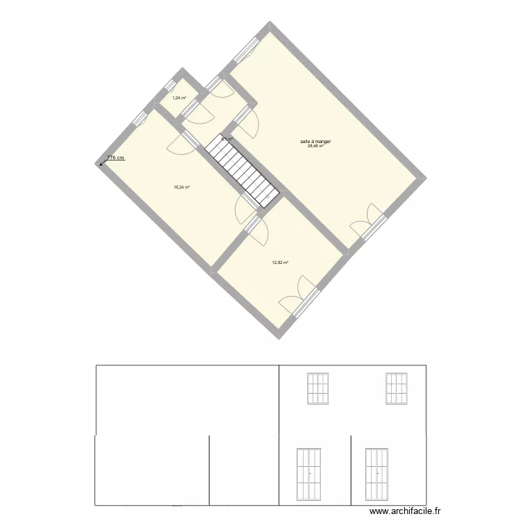 plan de maison. Plan de 