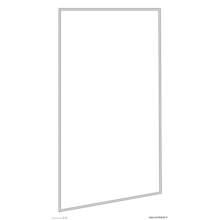 Plan Nu 1. Plan de 0 pièce et 0 m2