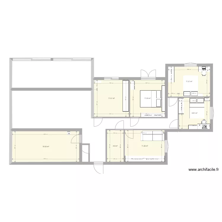 essai maison. Plan de 